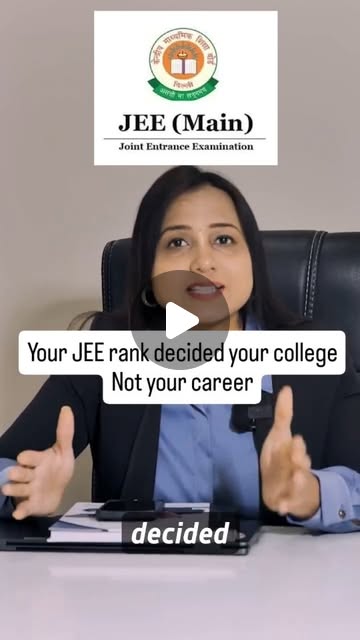 Your JEE rank decided your college, not your career.
